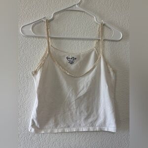 Brandy Melville Cream tank top